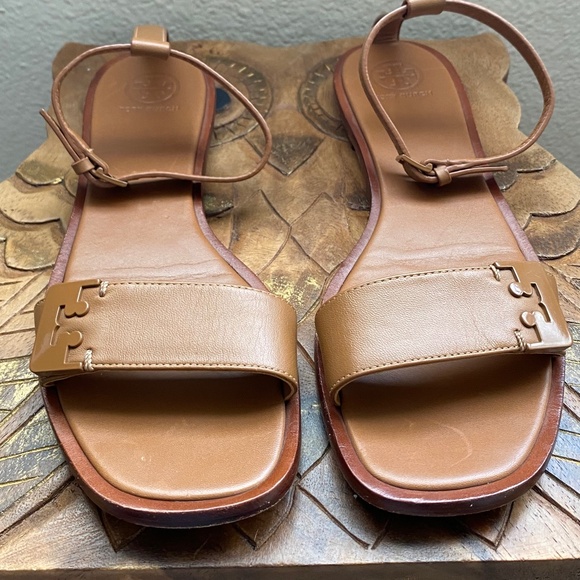 Tory Burch Leather Sandals - Picture 1 of 8